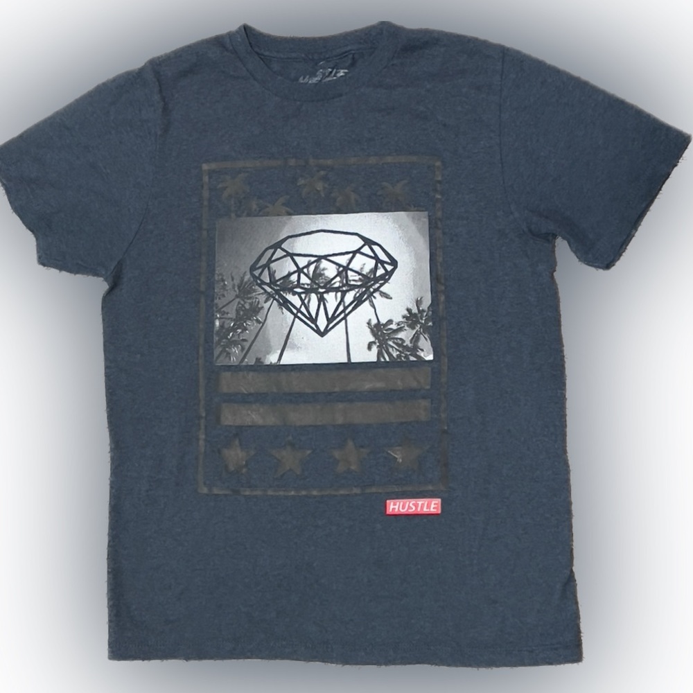 HUSTLE AVENUE | Boys | M | graphic T-shirt